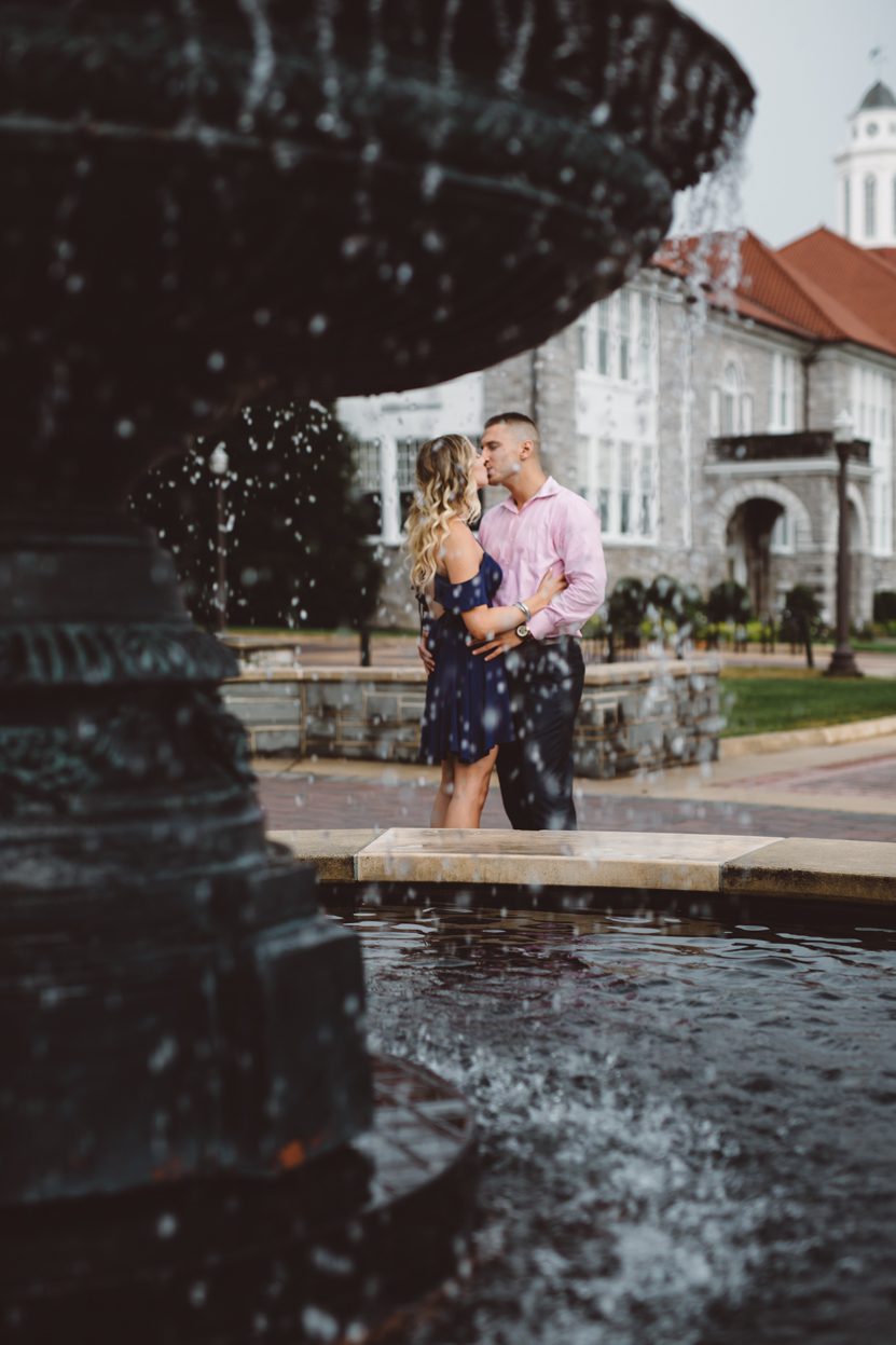 James Madison University - JMU-Rainy Engagement Session