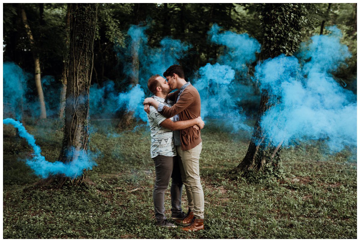 Shady Lane, York Pennsylvania, Smoke Bomb Engagement, Historic Shady Lane