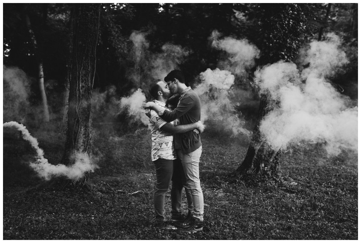 Shady Lane, York Pennsylvania, Smoke Bomb Engagement, Historic Shady Lane