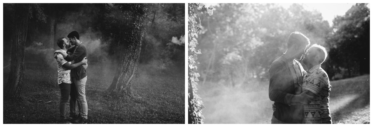 Shady Lane, York Pennsylvania, Smoke Bomb Engagement, Historic Shady Lane
