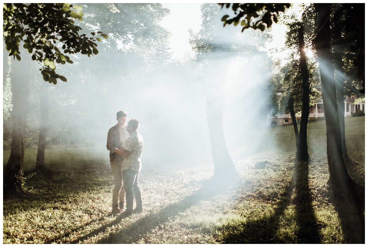 Shady Lane, York Pennsylvania, Smoke Bomb Engagement, Historic Shady Lane