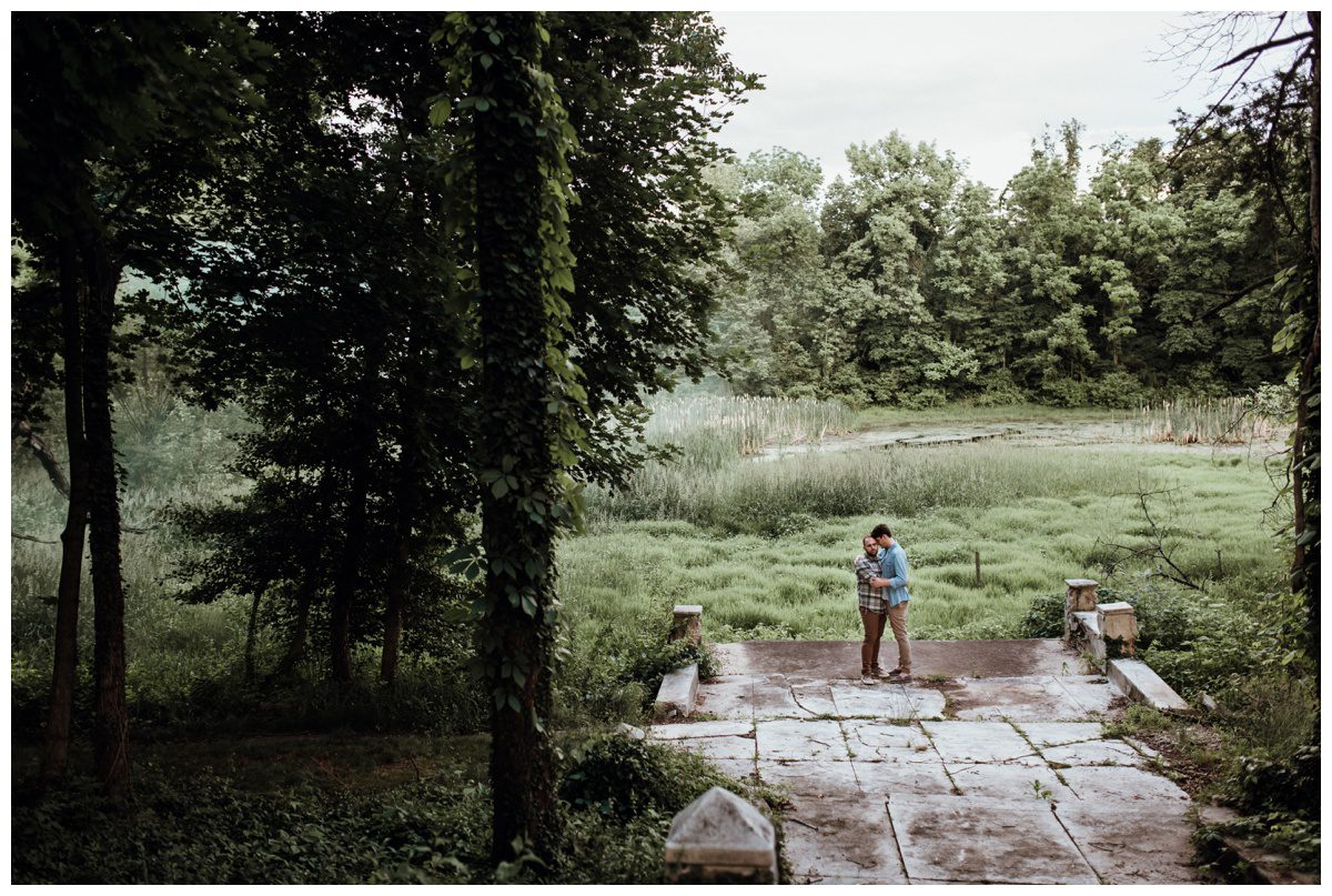 Shady Lane, York Pennsylvania, Smoke Bomb Engagement, Historic Shady Lane