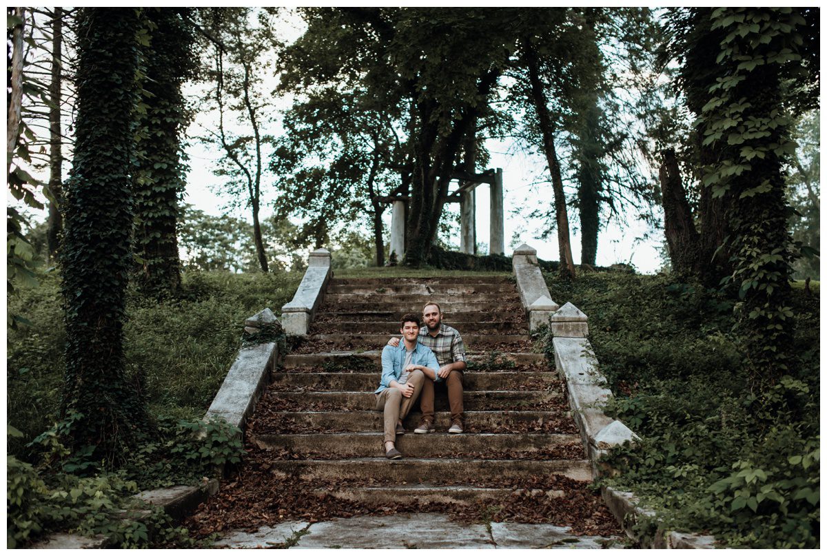 Shady Lane, York Pennsylvania, Smoke Bomb Engagement, Historic Shady Lane