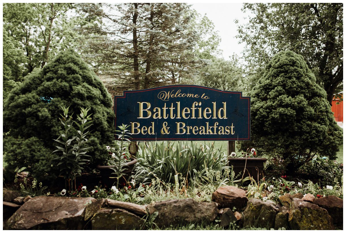 Battlefield Bed & Breakfast Wedding,Battlefield Bed and Breakfast,Gettysburg Wedding Photographer,