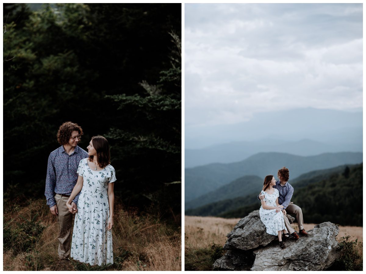 Roan Mountain Tennesee Engagement, Roan Mountain Engagement, Tennessee Wedding Photographer