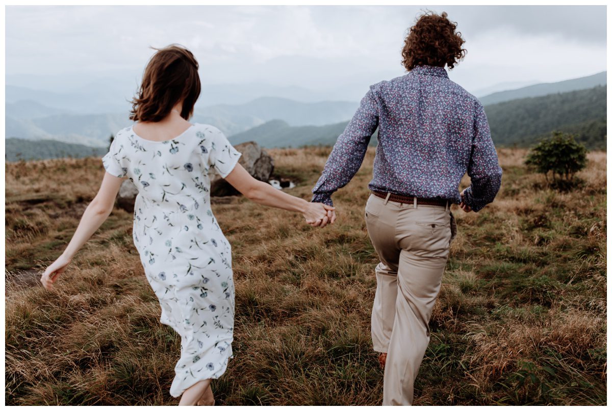 Roan Mountain Tennesee Engagement, Roan Mountain Engagement, Tennessee Wedding Photographer