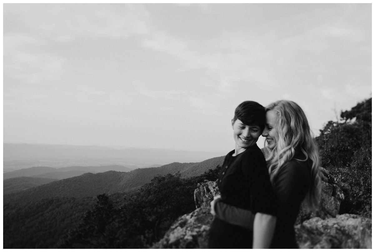 shenandoah photoshoot, shenandoah engagement, shenandoah national park engagement