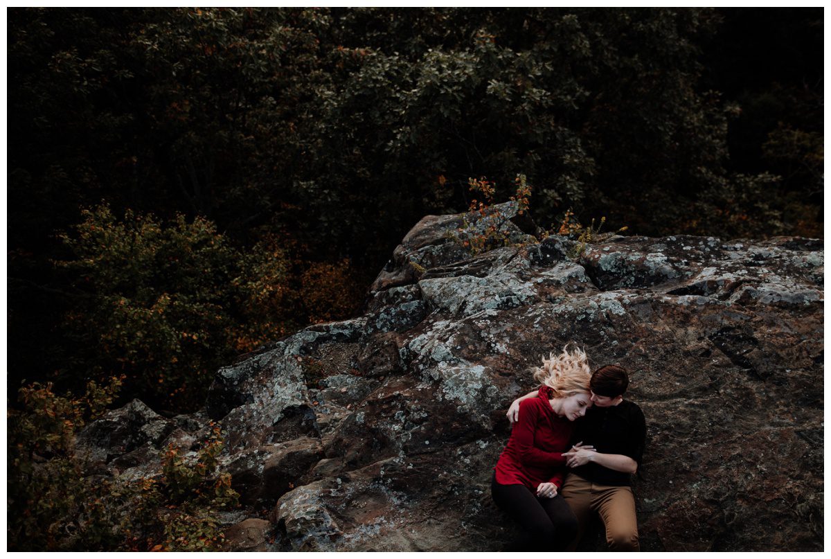 shenandoah photoshoot, shenandoah engagement, shenandoah national park engagement