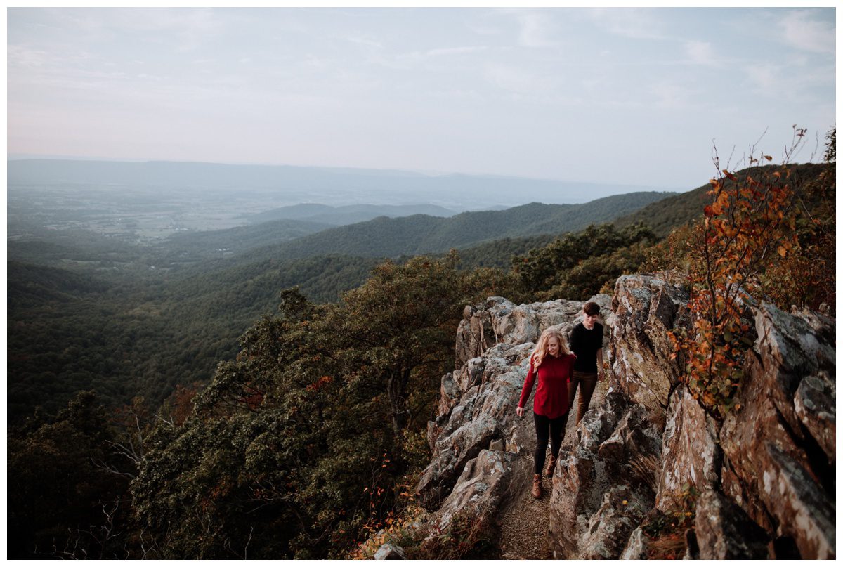 shenandoah photoshoot, shenandoah engagement, shenandoah national park engagement