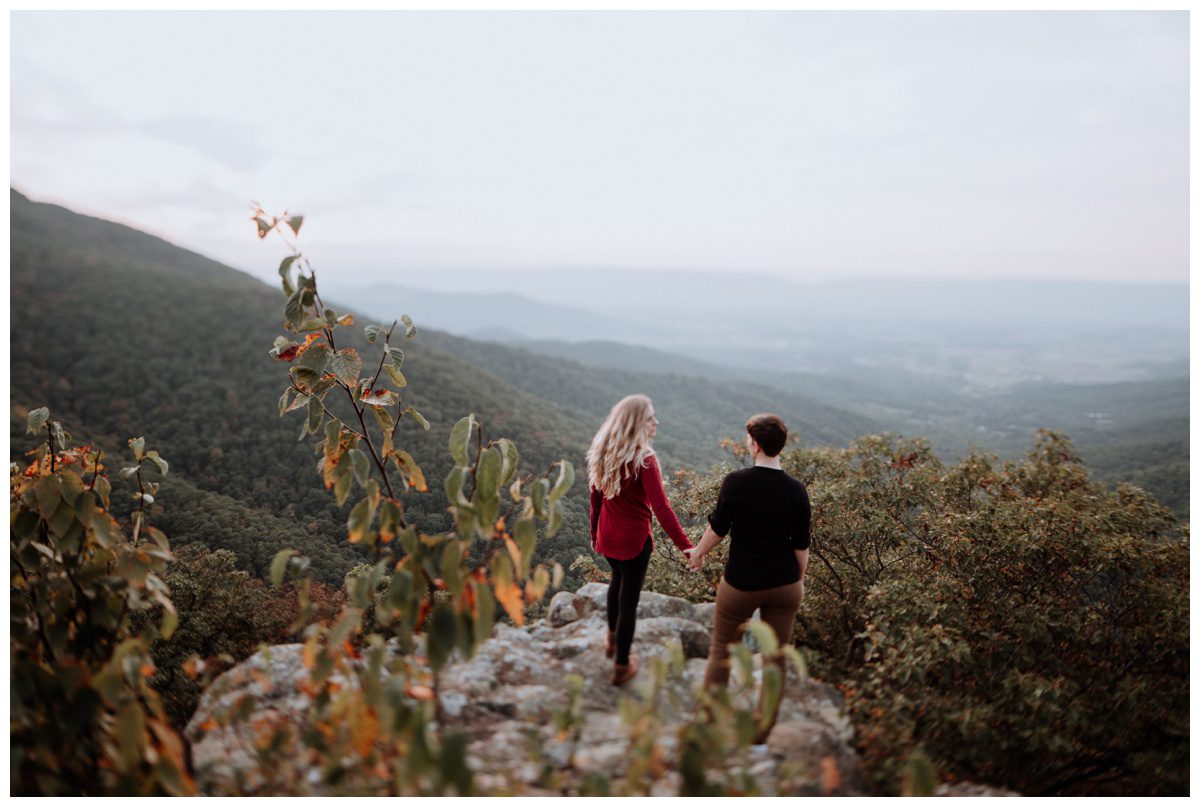 shenandoah photoshoot, shenandoah engagement, shenandoah national park engagement
