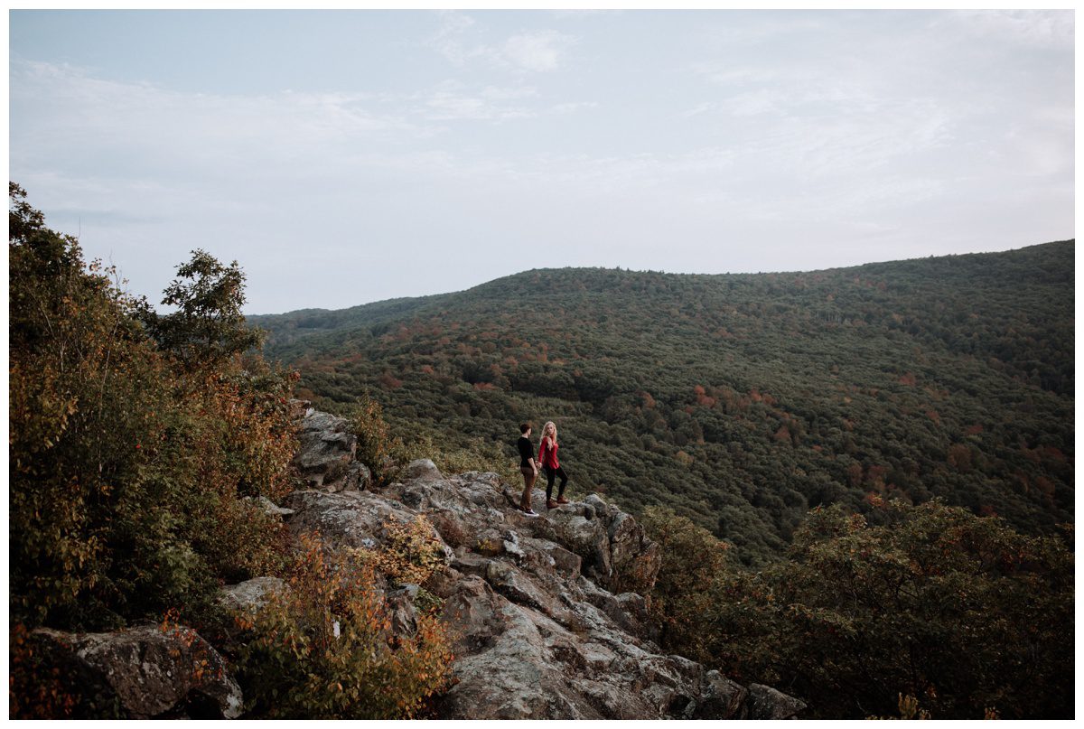 shenandoah photoshoot, shenandoah engagement, shenandoah national park engagement