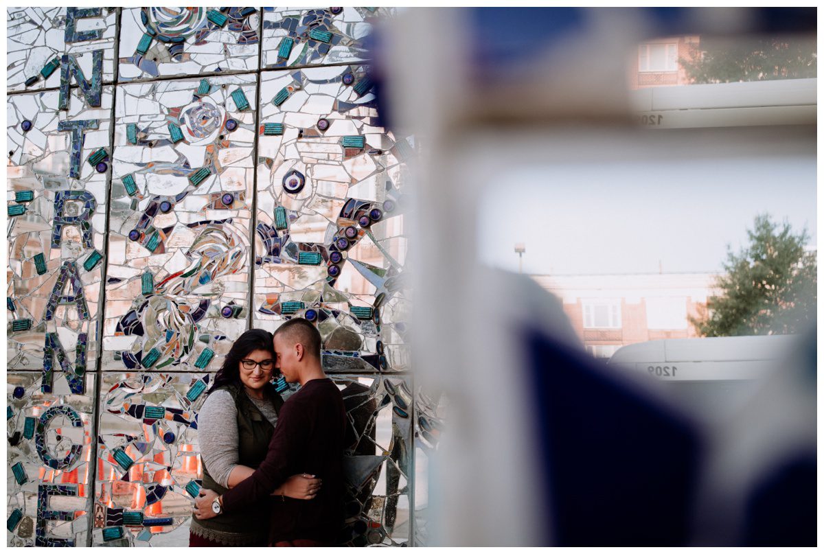 Grafitti Alley Engagement, Baltimore Engagement Session, American Visionary Museum Engagement, Baltmore Inner Harbor Engagement
