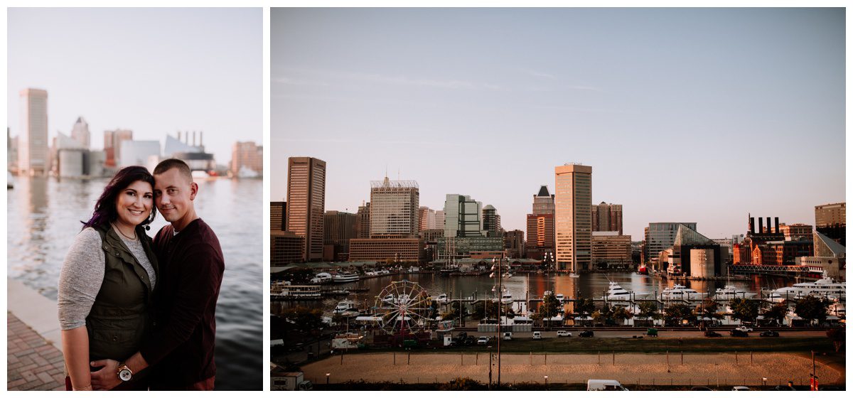 Grafitti Alley Engagement, Baltimore Engagement Session, American Visionary Museum Engagement, Baltmore Inner Harbor Engagement