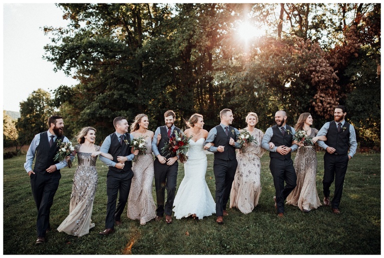 Jenna Alex Historic Round Barn Wedding  Gettysburg  PA  