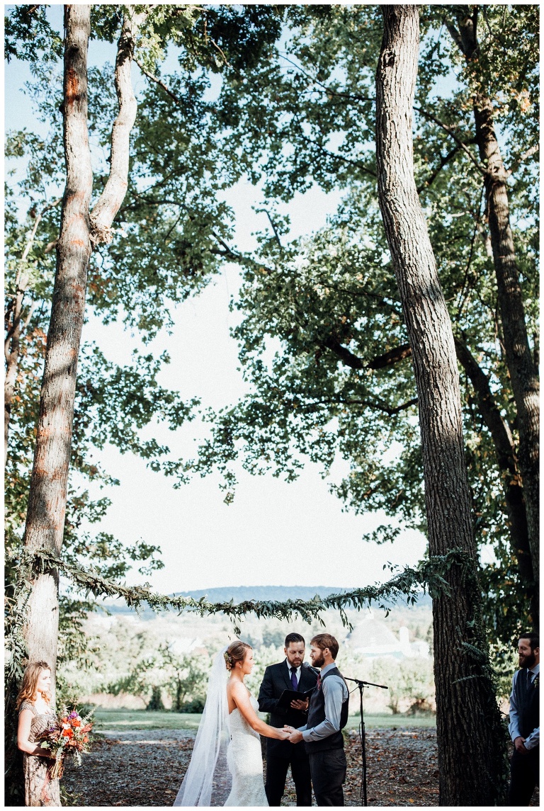 Jenna Alex Historic Round Barn Wedding  Gettysburg  PA  