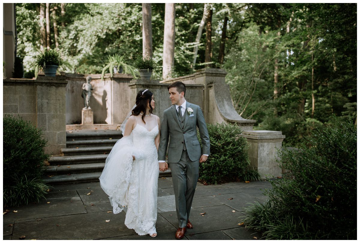 Winterthur Mansion & Gardens Wedding, Winterthur Wedding, Philadelphia Wedding, Garden Wedding