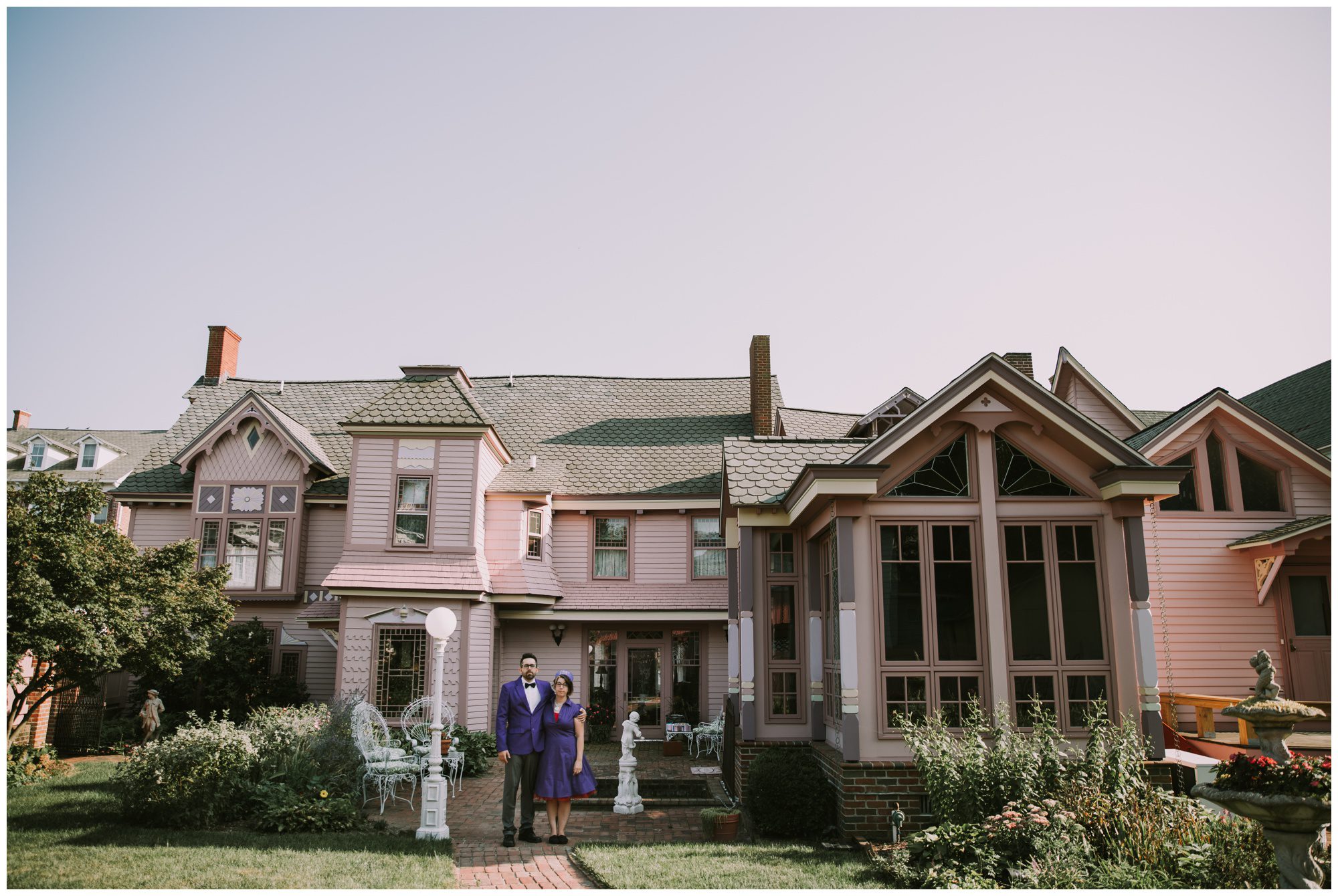 Rehoboth Beach Engagement, Grand Budapest Inspired Photo Shoot, Wes Anderson Engagement Shoot