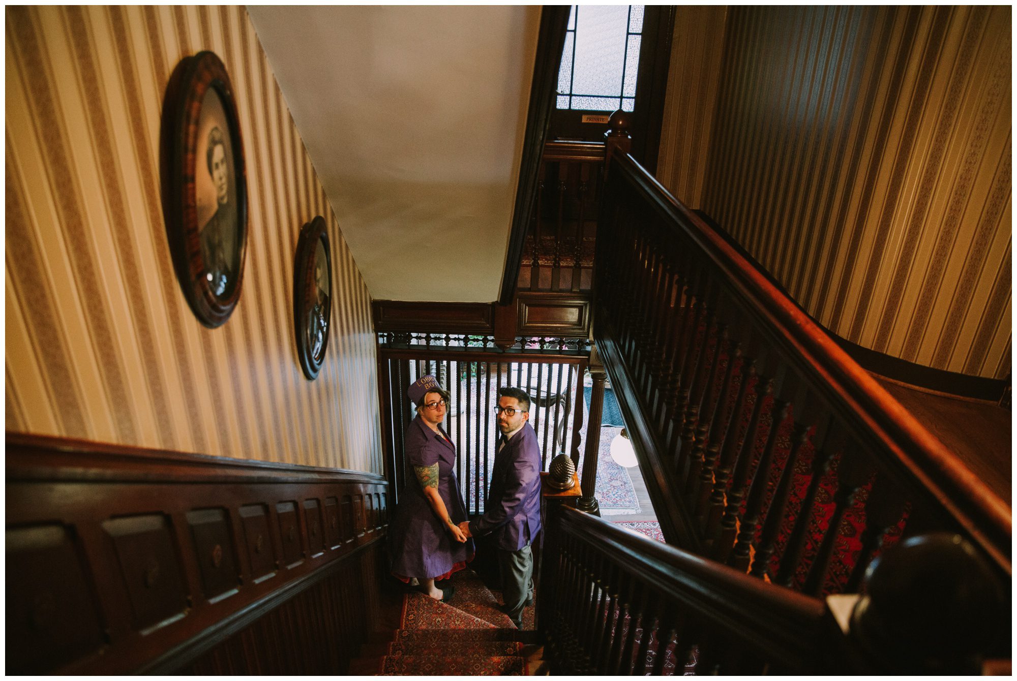 Rehoboth Beach Engagement, Grand Budapest Inspired Photo Shoot, Wes Anderson Engagement Shoot