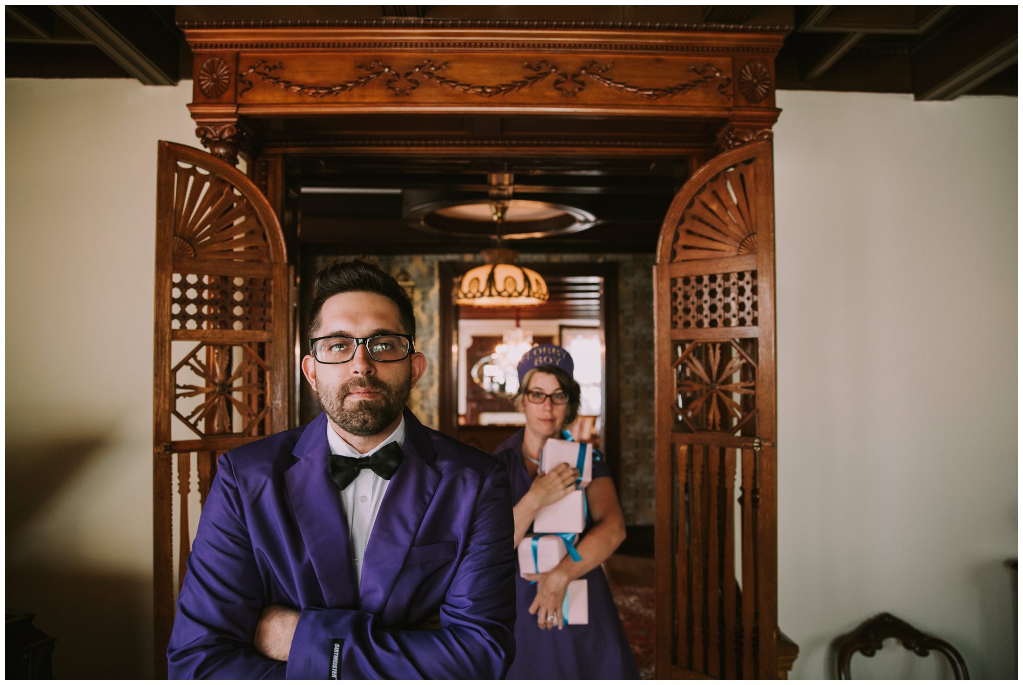 Rehoboth Beach Engagement, Grand Budapest Inspired Photo Shoot, Wes Anderson Engagement Shoot