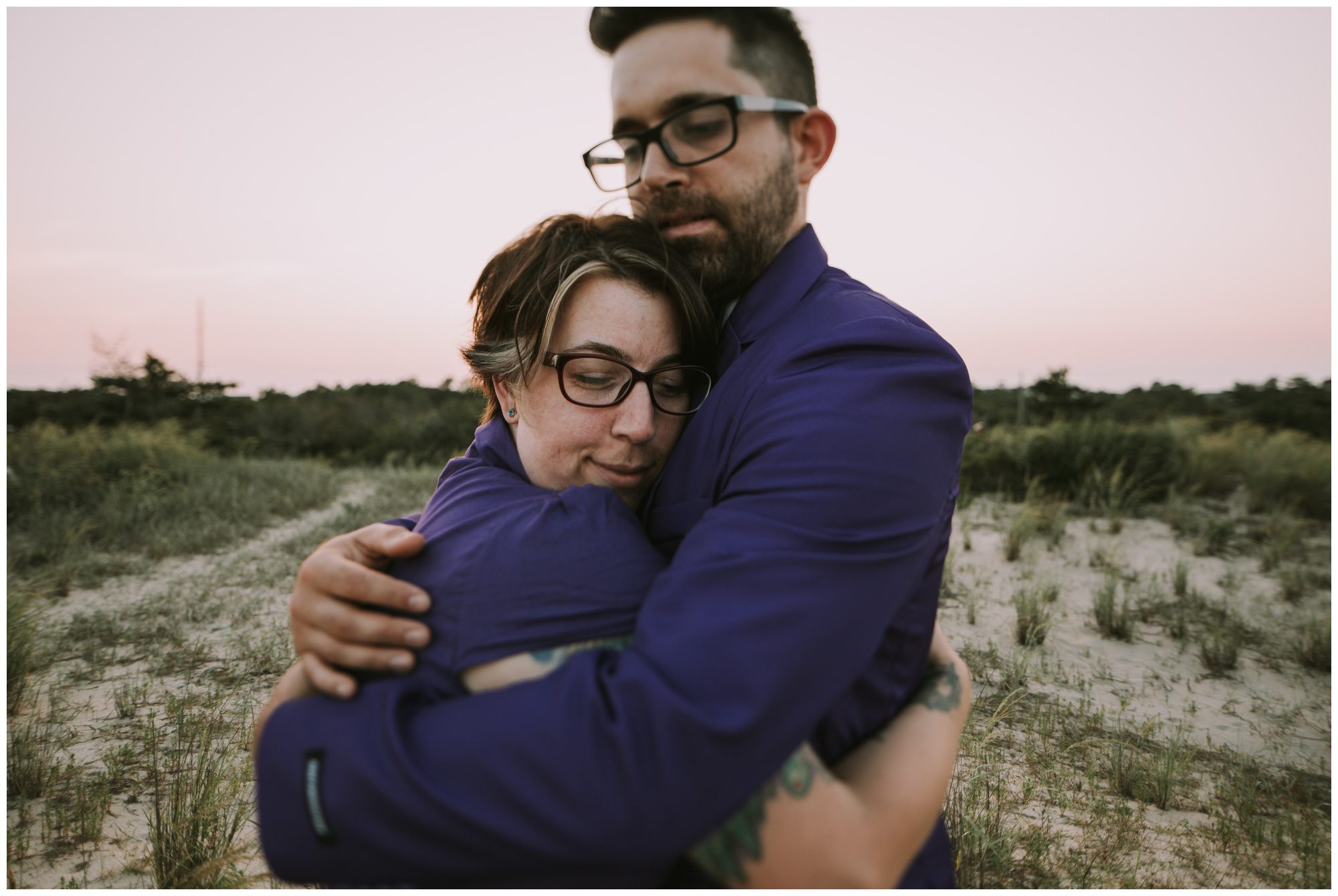 Rehoboth Beach Engagement, Grand Budapest Inspired Photo Shoot, Wes Anderson Engagement Shoot