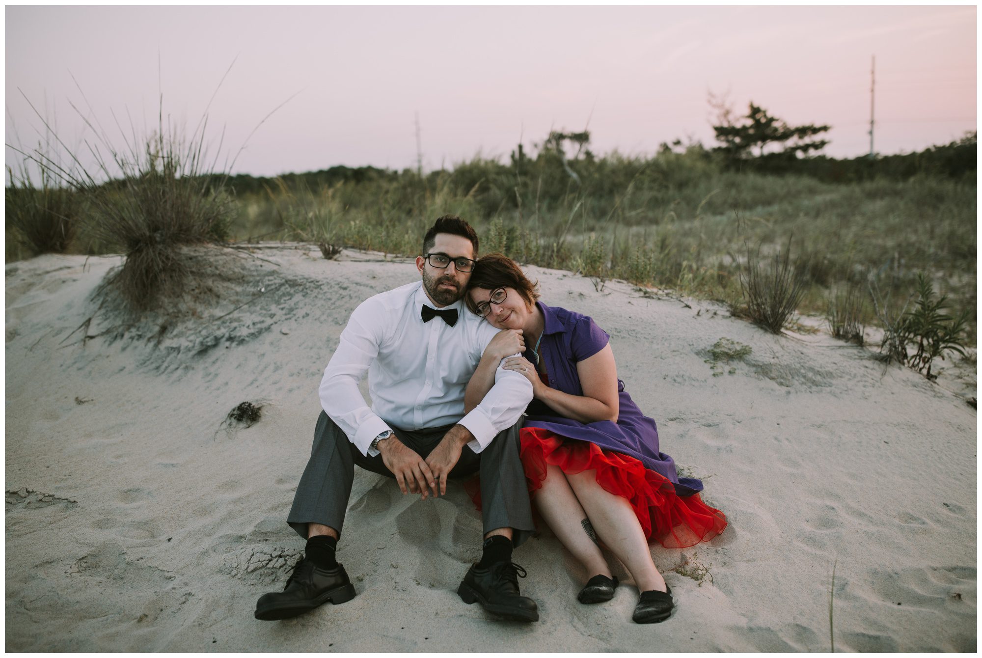 Rehoboth Beach Engagement, Grand Budapest Inspired Photo Shoot, Wes Anderson Engagement Shoot