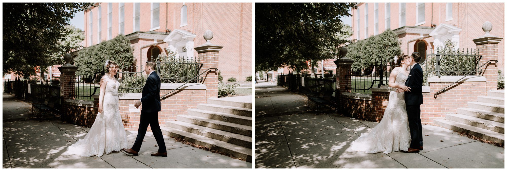 Downtown York Pennsylvania Wedding, York Wedding, York PA Wedding Photographers