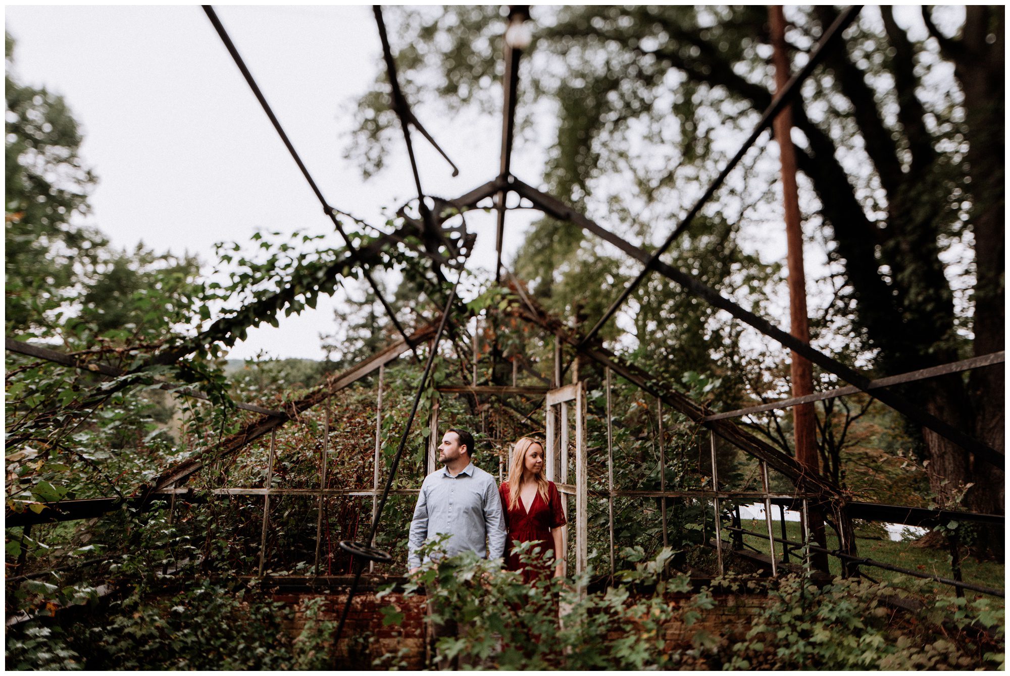 Adventure Photographers, Valley Forge Wedding Photographers, Abandoned Greenhouse Engagement