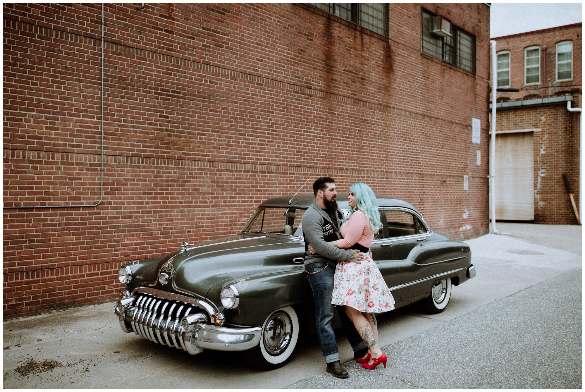 Baltimore Engagement Session, Tattoo Engagement Session