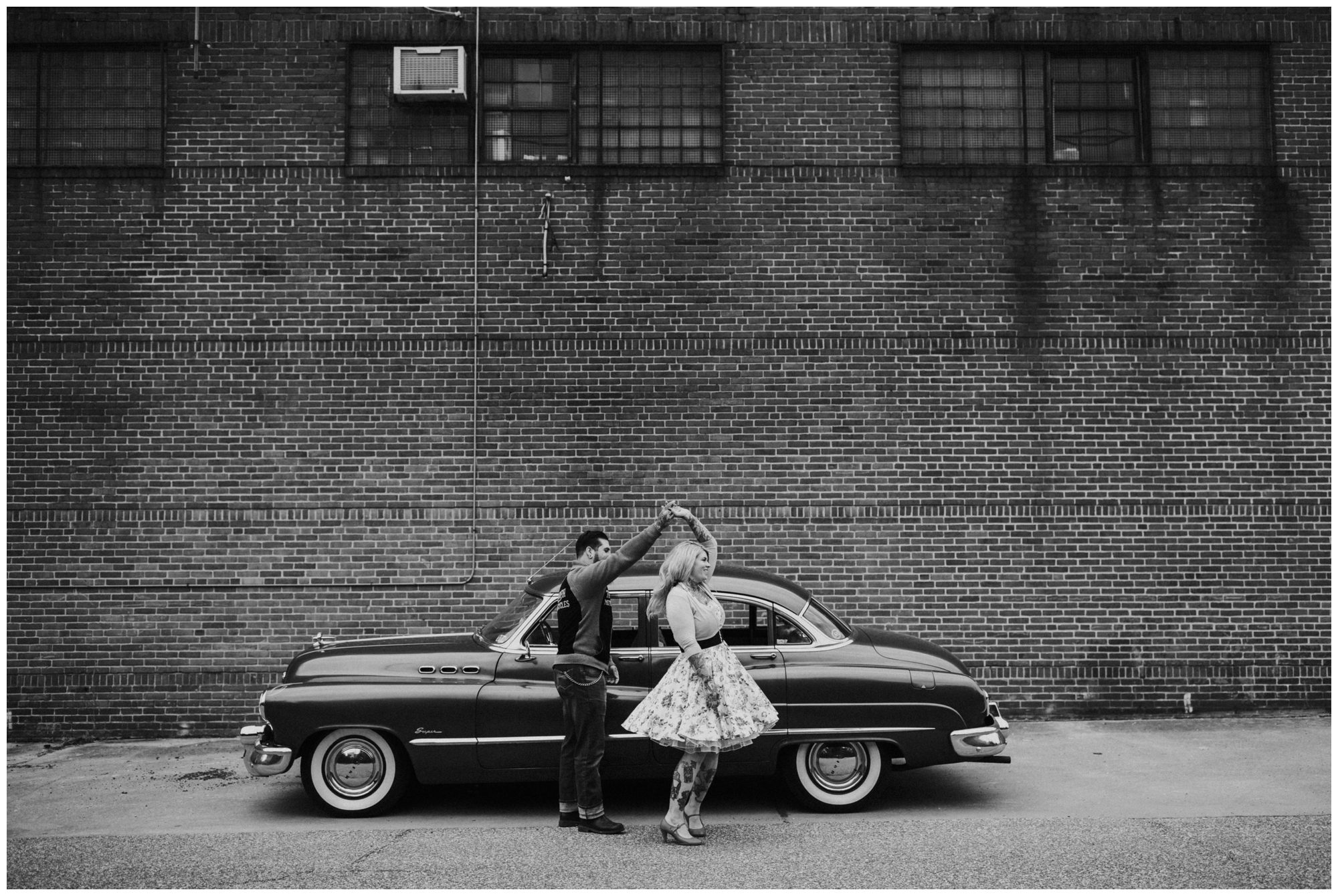 Baltimore Engagement Session, Tattoo Engagement Session