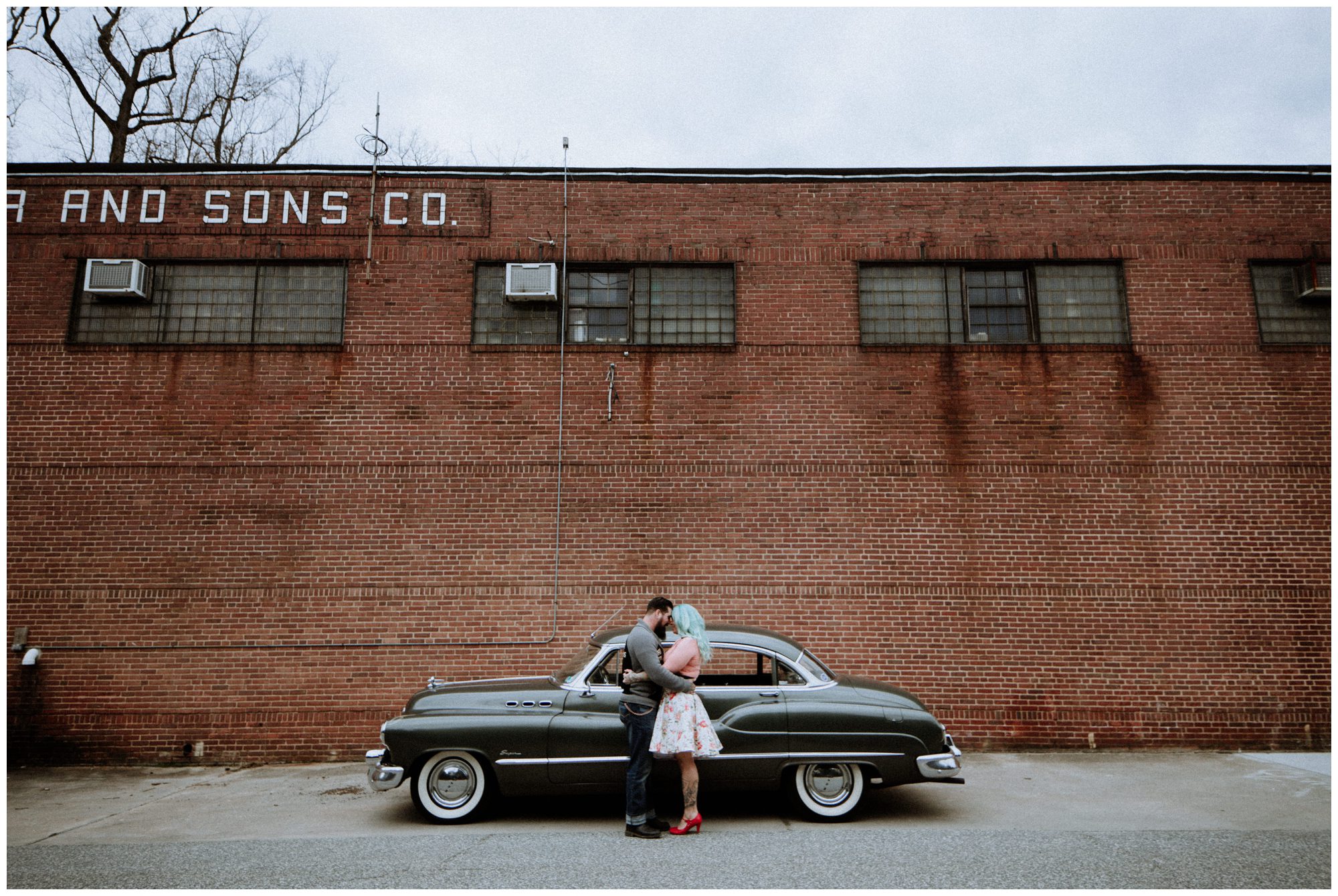 Baltimore Engagement Session, Tattoo Engagement Session