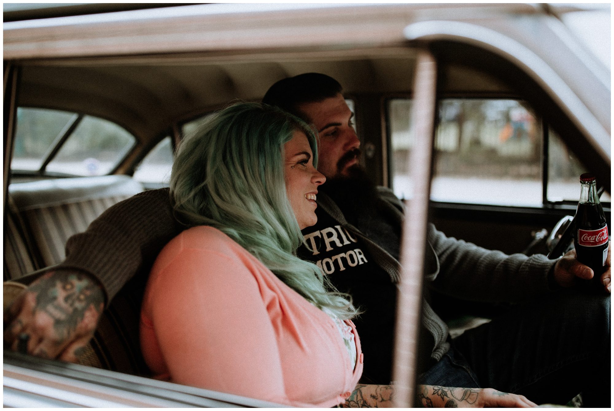 Baltimore Engagement Session, Tattoo Engagement Session