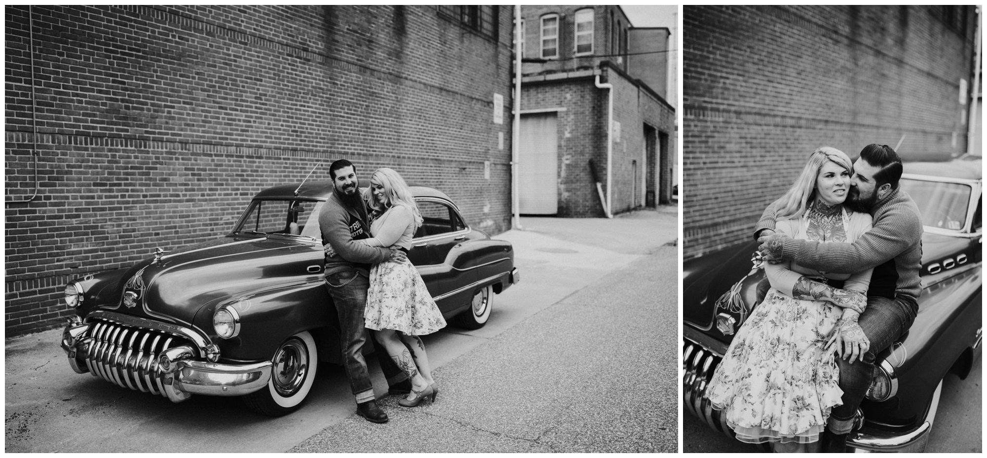 Baltimore Engagement Session, Tattoo Engagement Session