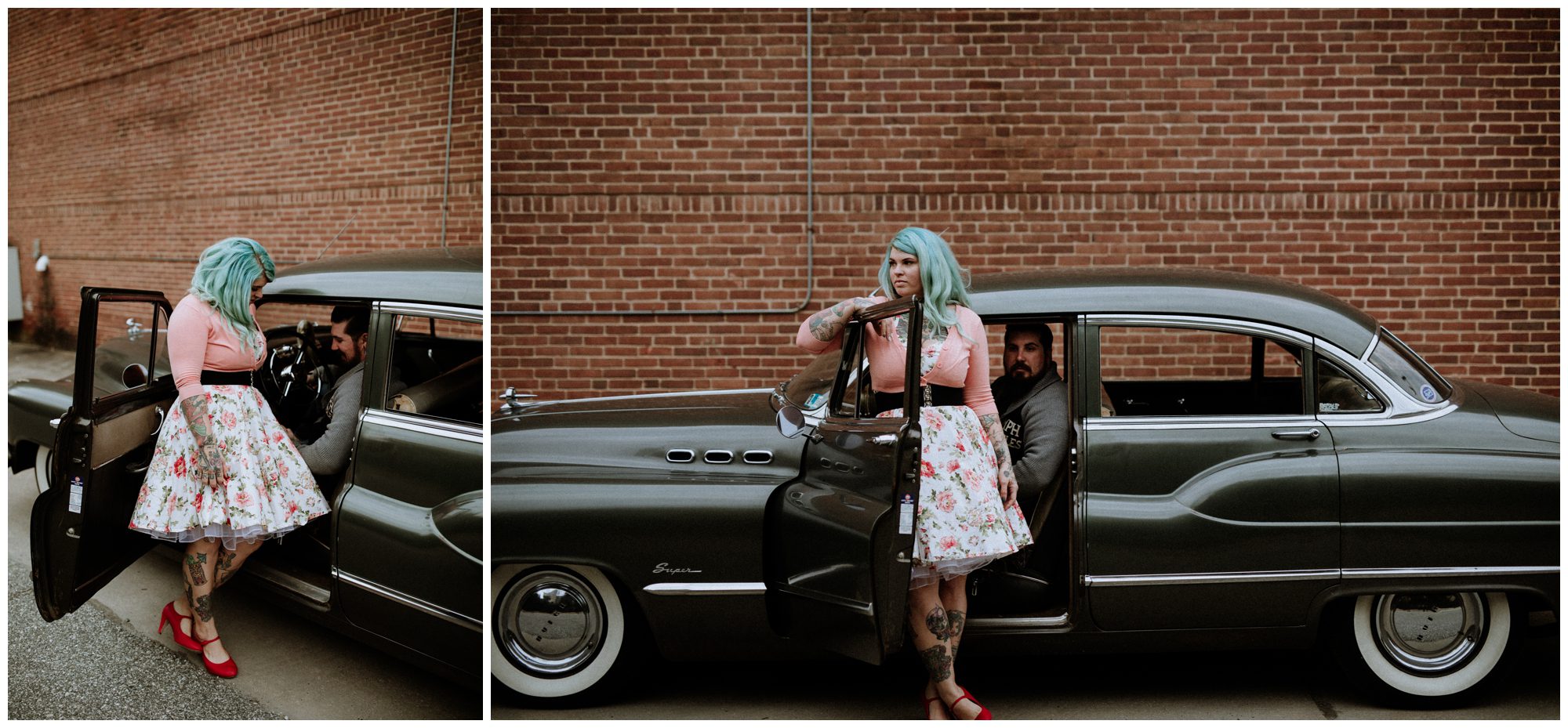 Baltimore Engagement Session, Tattoo Engagement Session