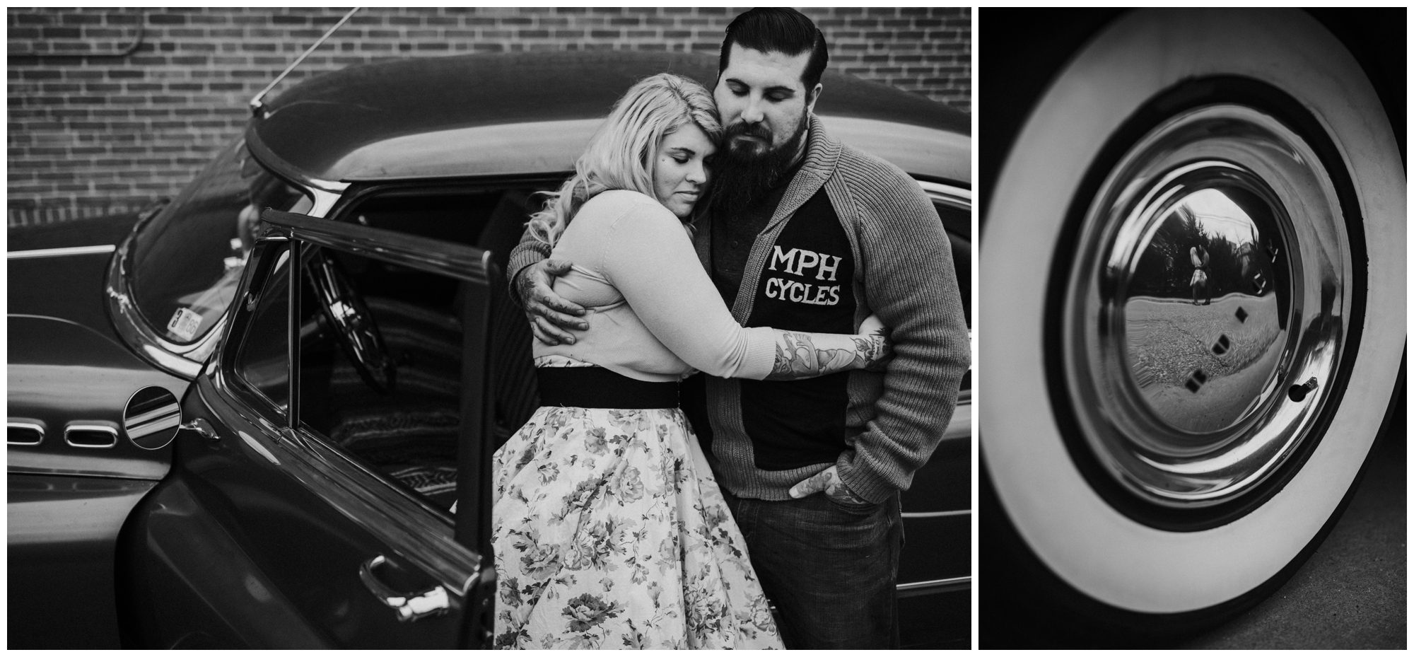 Baltimore Engagement Session, Tattoo Engagement Session