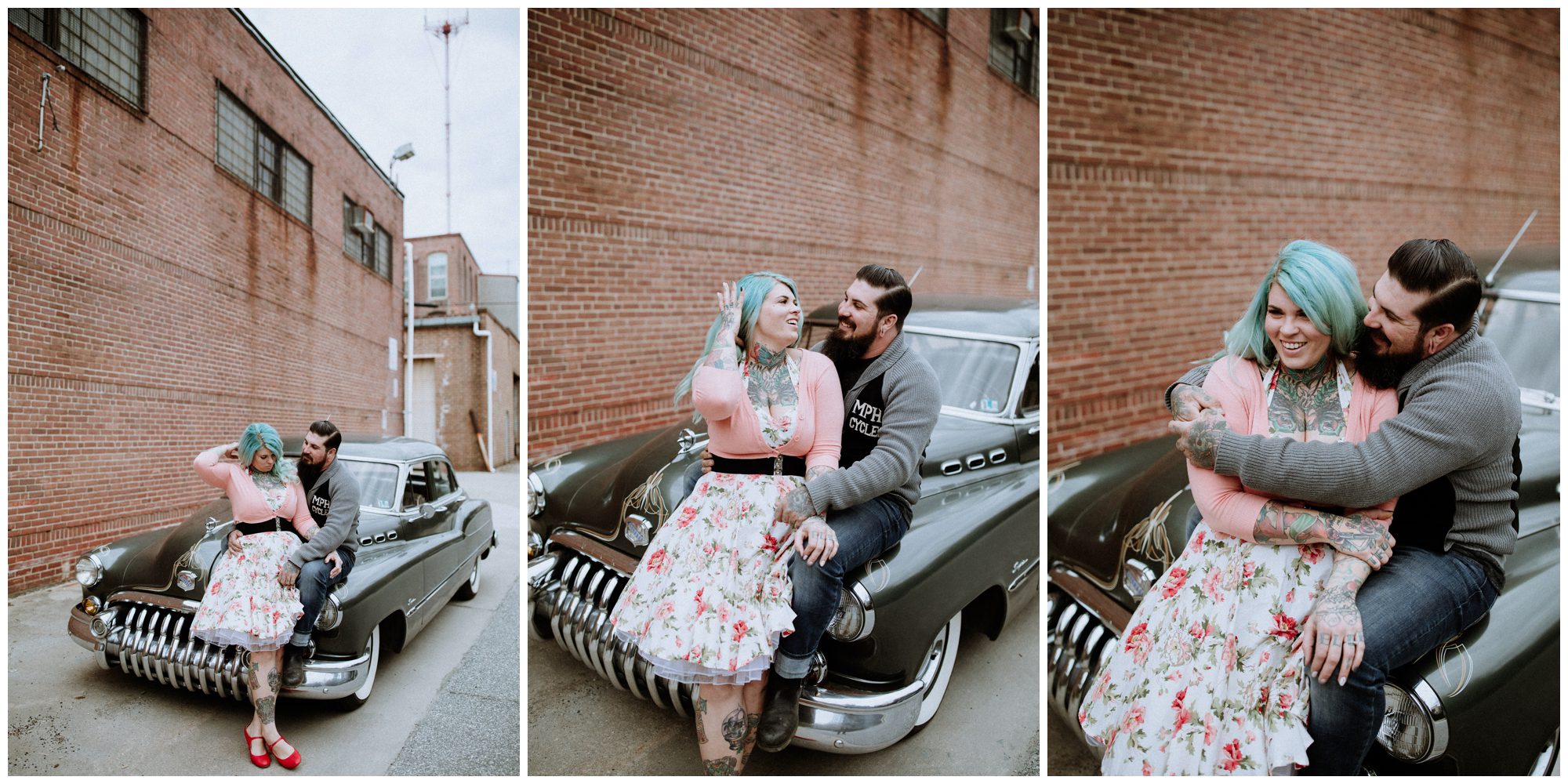 Baltimore Engagement Session, Tattoo Engagement Session