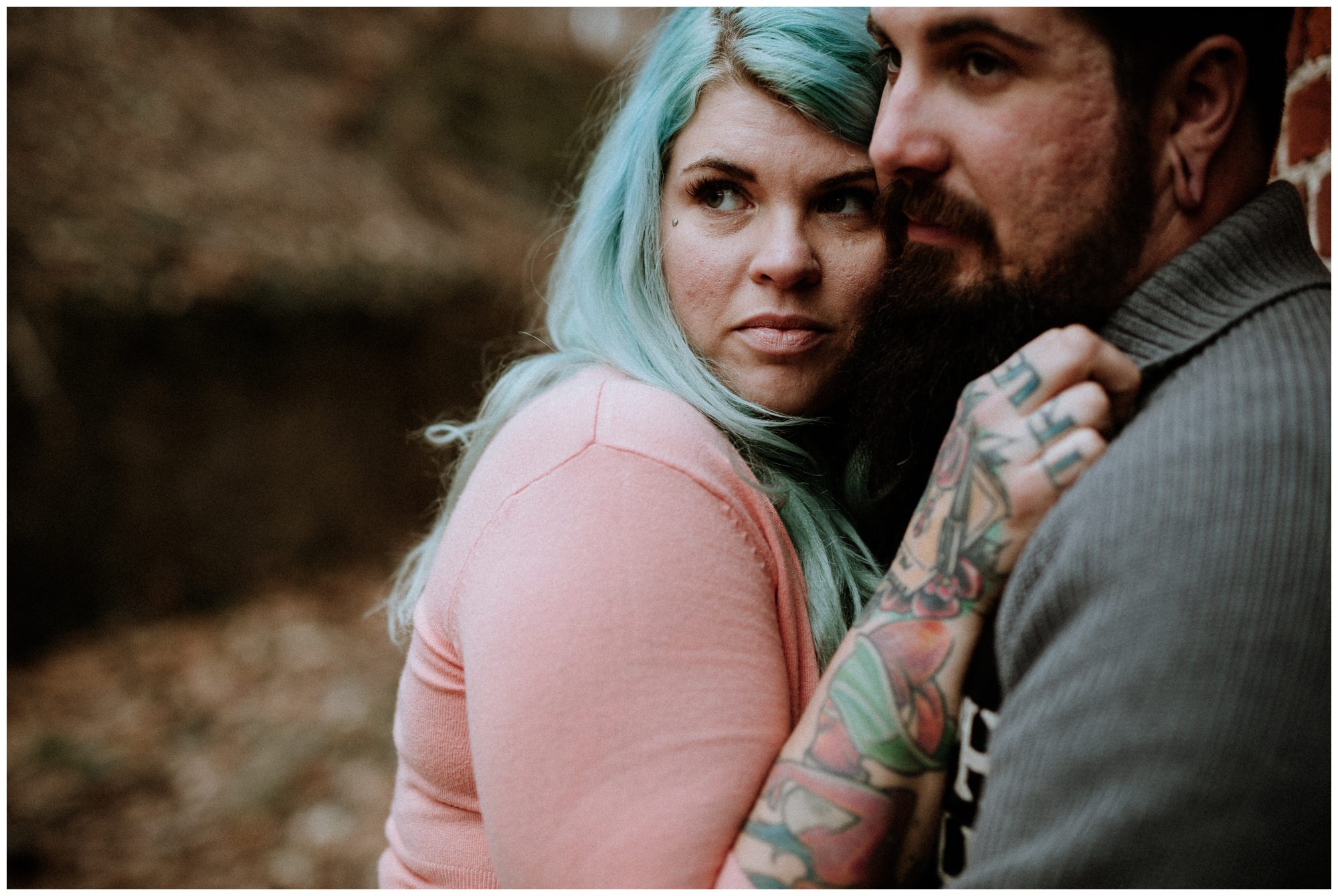 Baltimore Engagement Session, Tattoo Engagement Session