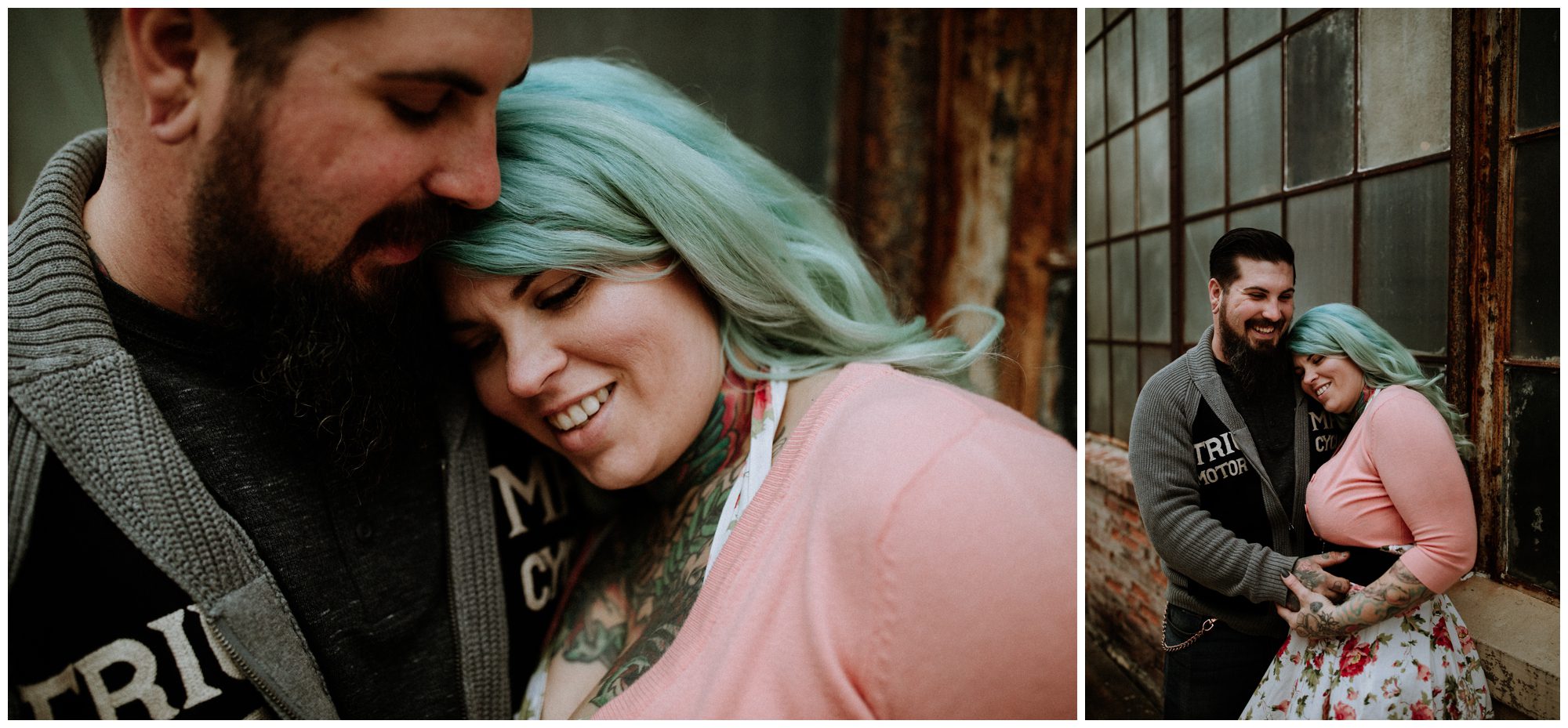 Baltimore Engagement Session, Tattoo Engagement Session