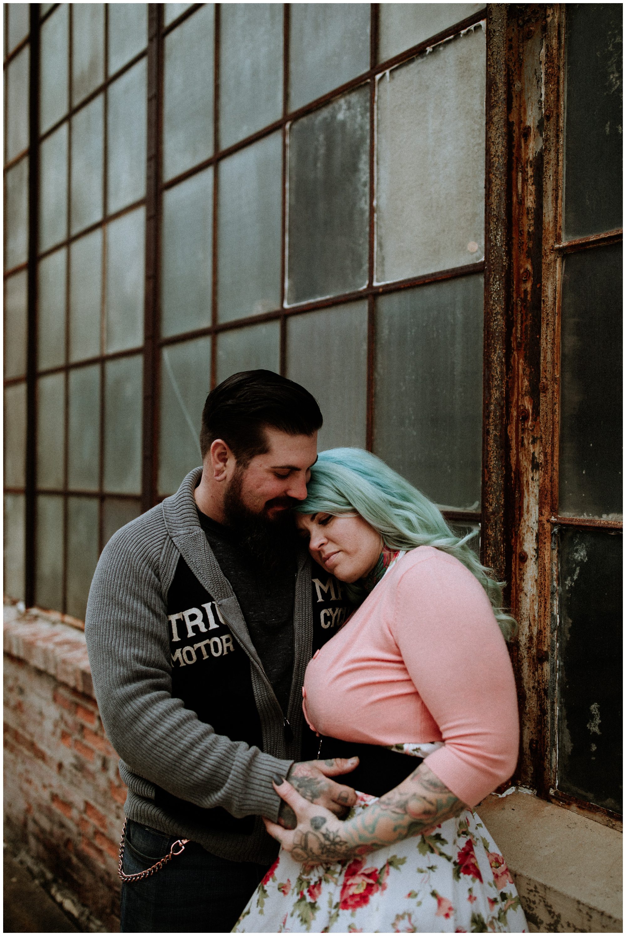 Baltimore Engagement Session, Tattoo Engagement Session