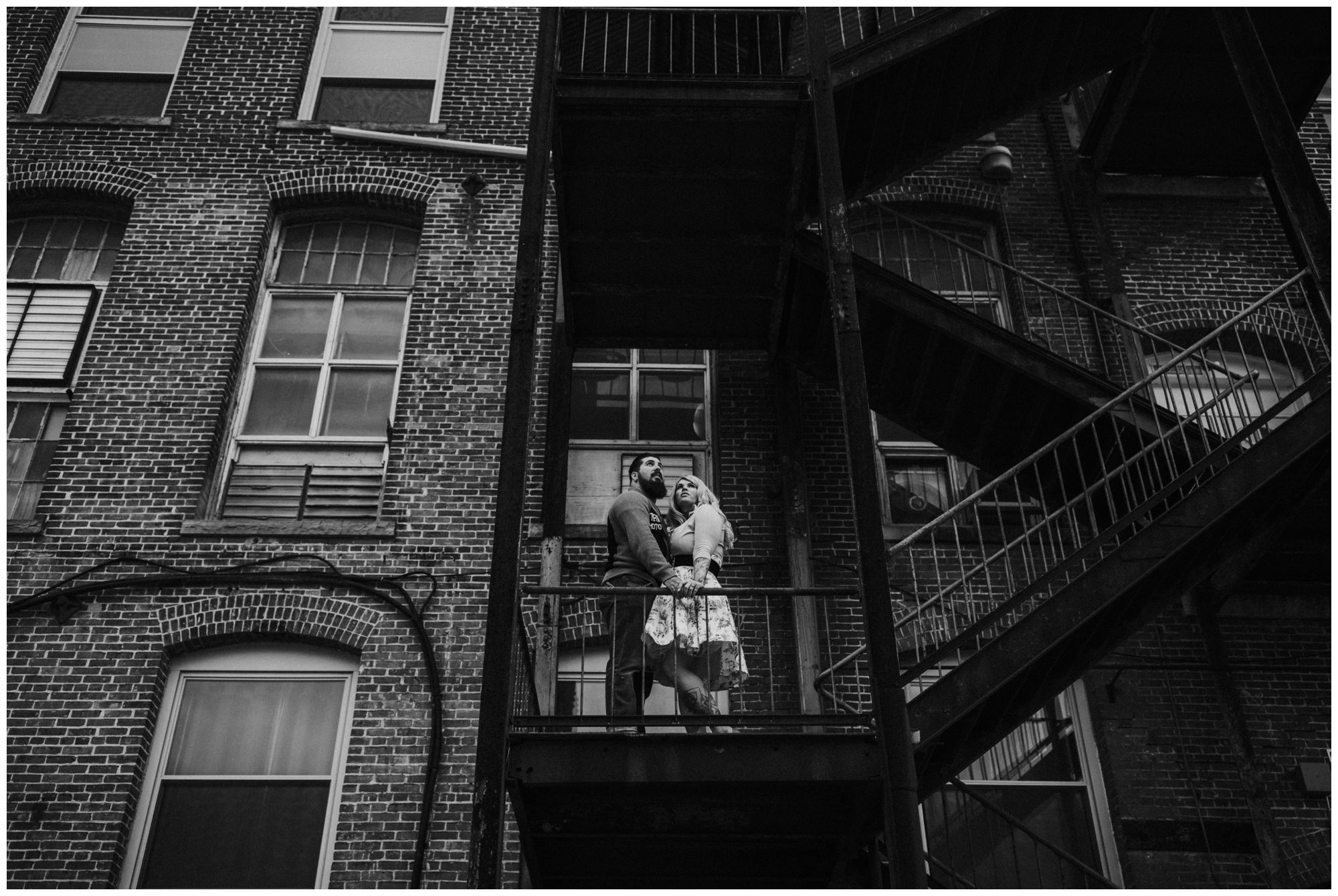 Baltimore Engagement Session, Tattoo Engagement Session