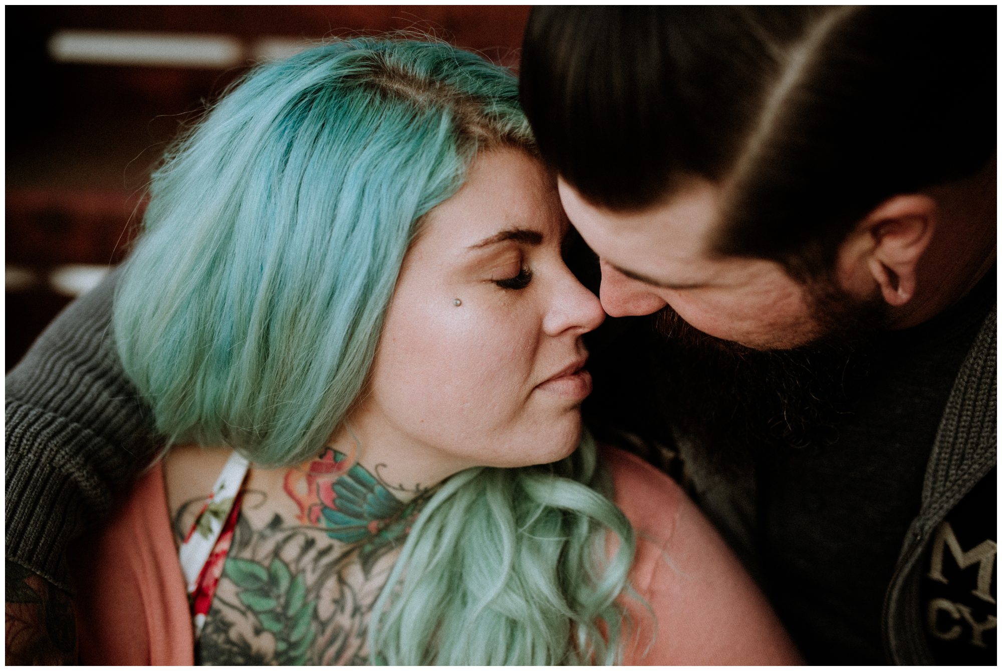 Baltimore Engagement Session, Tattoo Engagement Session