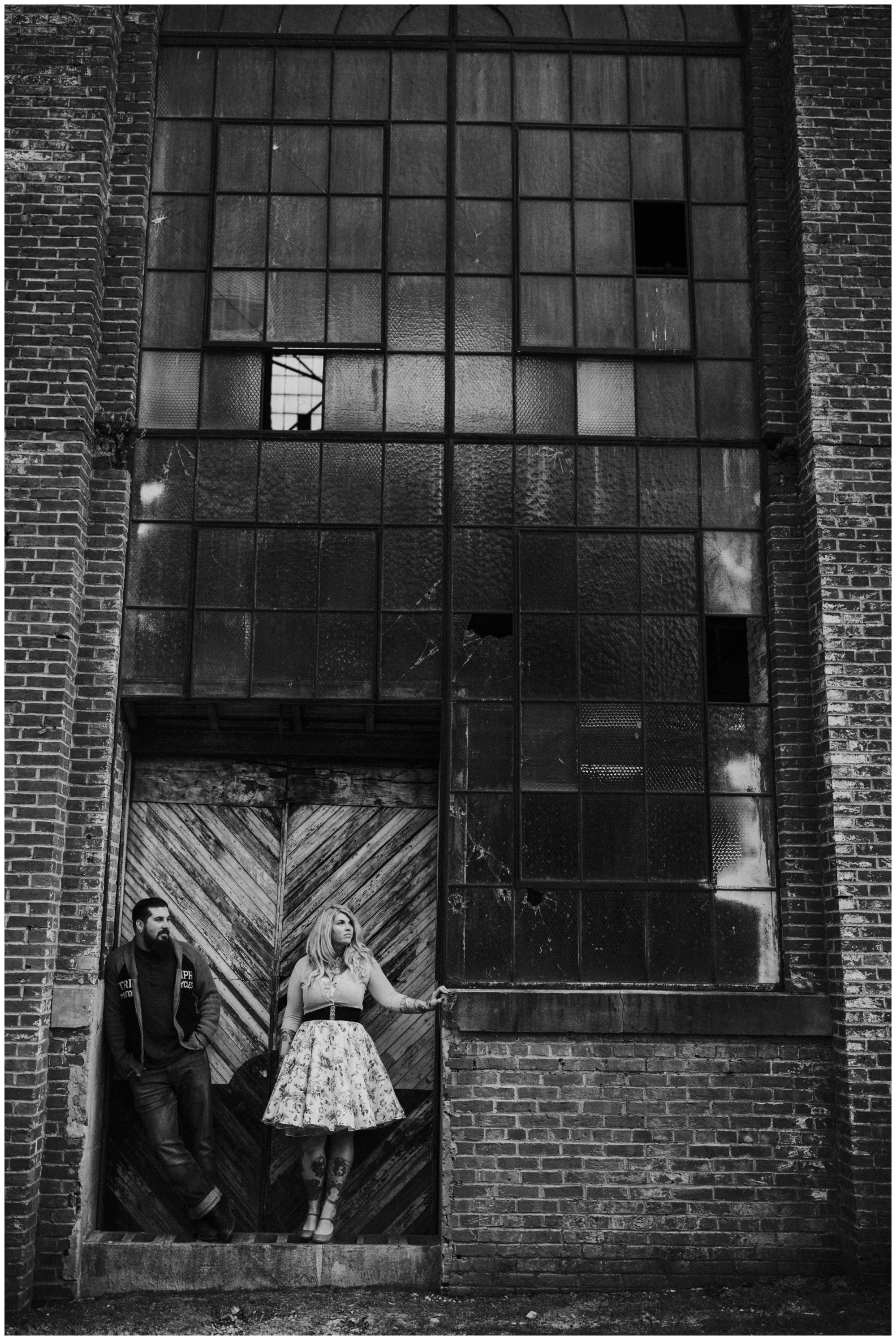 Baltimore Engagement Session, Tattoo Engagement Session