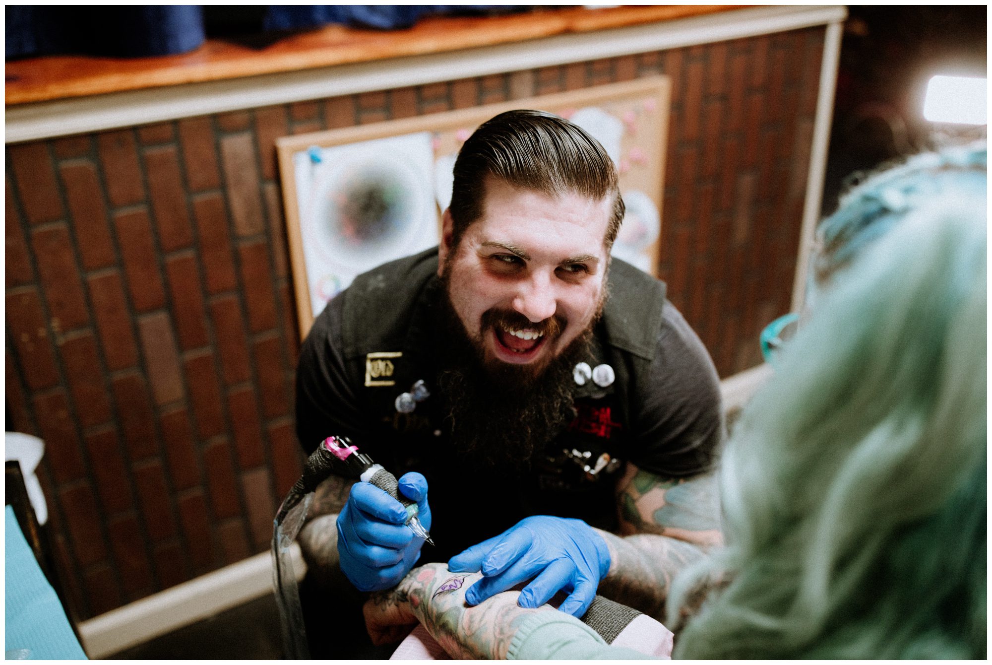 Baltimore Engagement Session, Tattoo Engagement Session