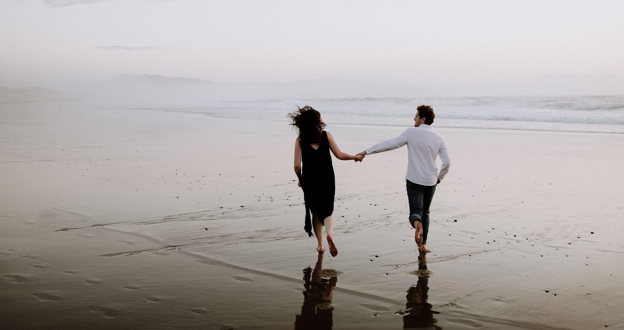 Adventure Engagement Photos Cape Kiwanda