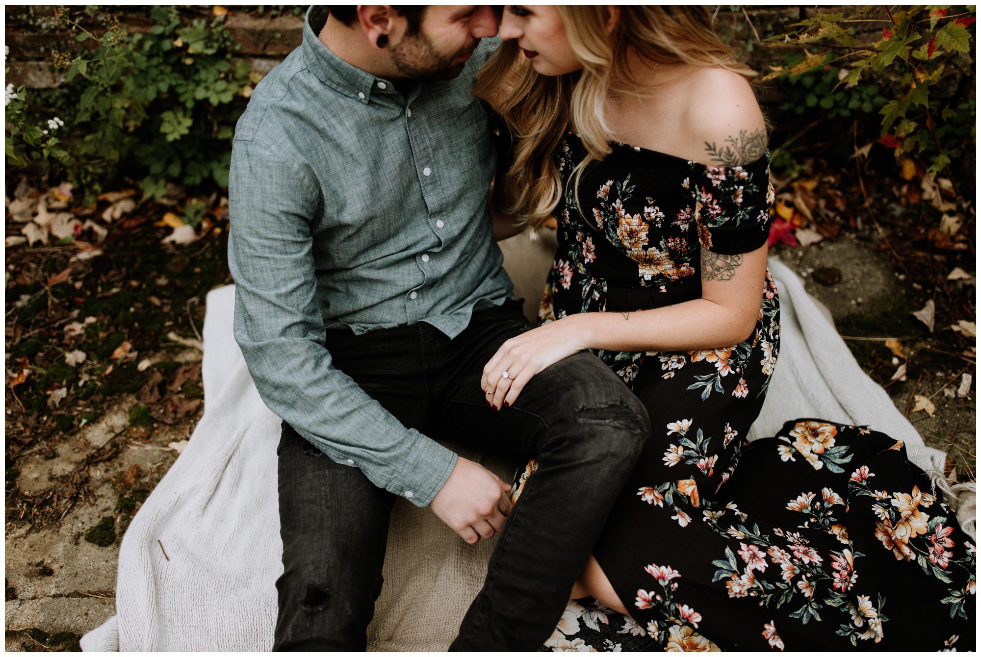 Abandoned Greenhouse Engagement, Greenhouse elopement. Philadelphia Elopement Photographer, Valley Forge Engagement Photographer