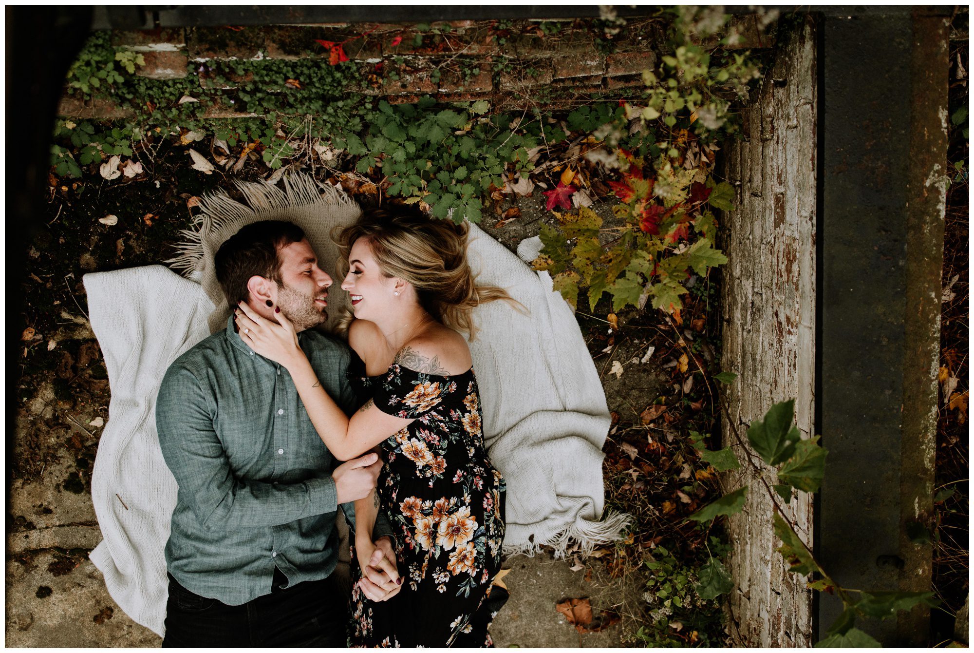Abandoned Greenhouse Engagement, Greenhouse elopement. Philadelphia Elopement Photographer, Valley Forge Engagement Photographer