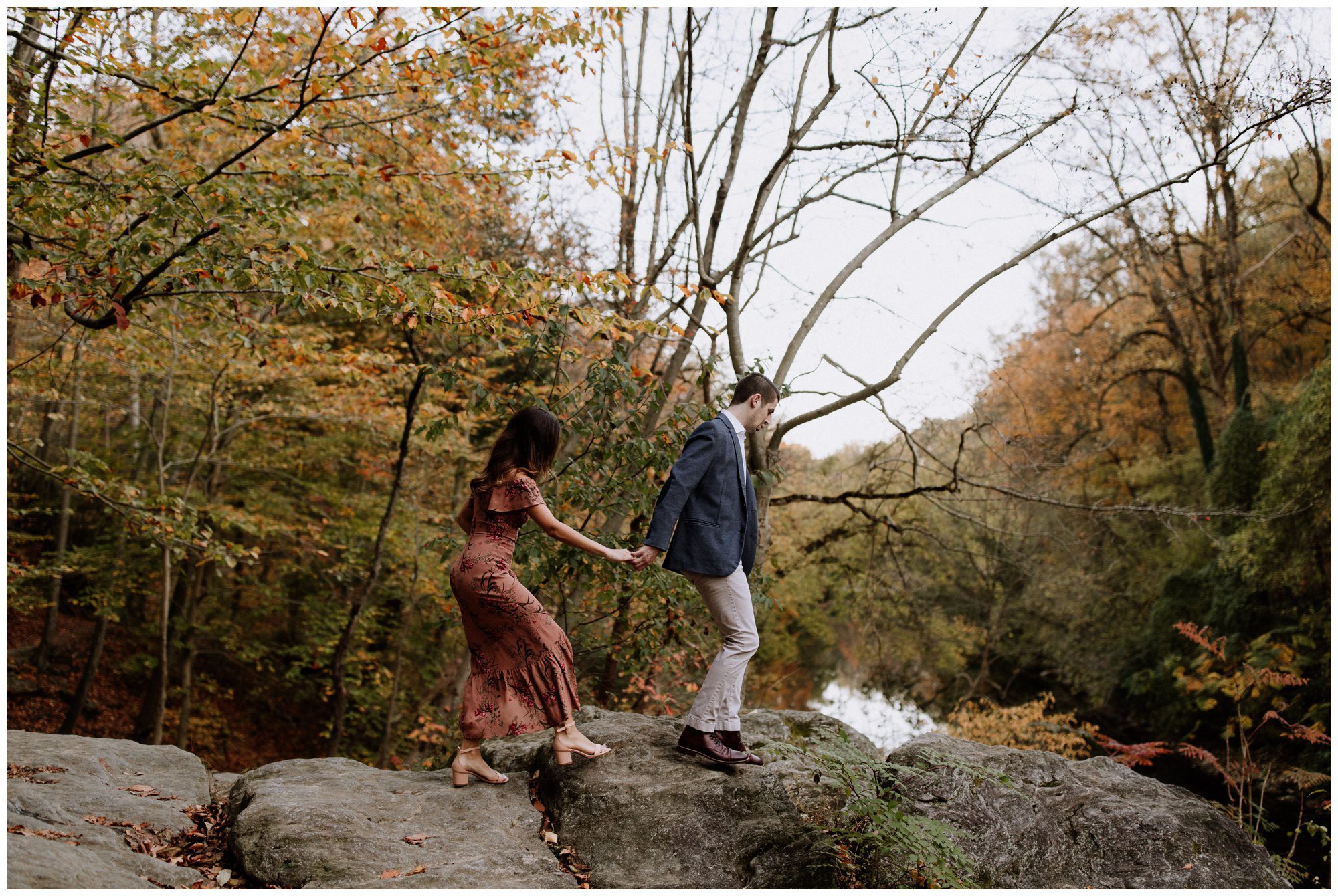 Wissahickon Valley Park Engagement, Philadelphia Elopement Photographer