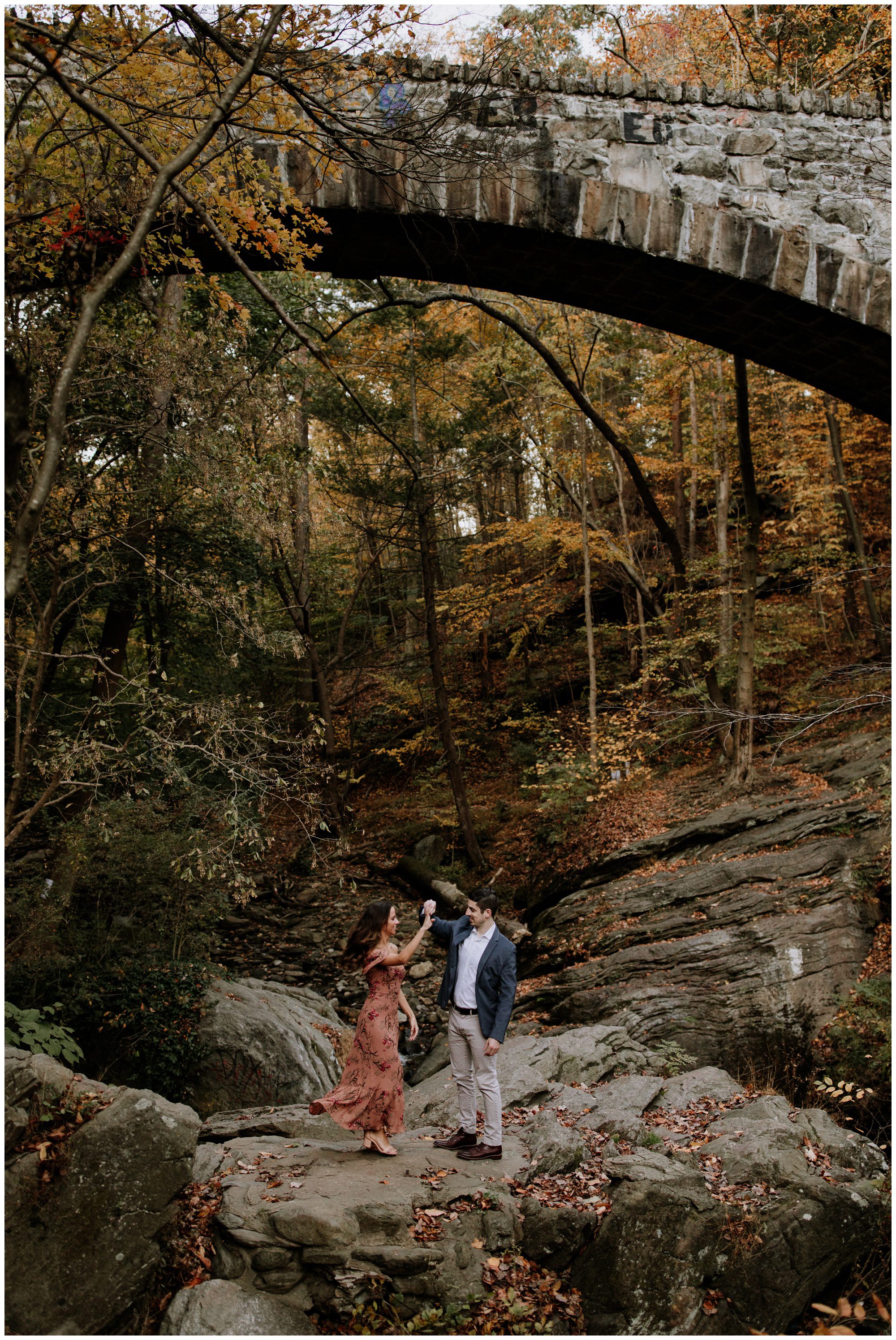 Wissahickon Valley Park Engagement, Philadelphia Elopement Photographer