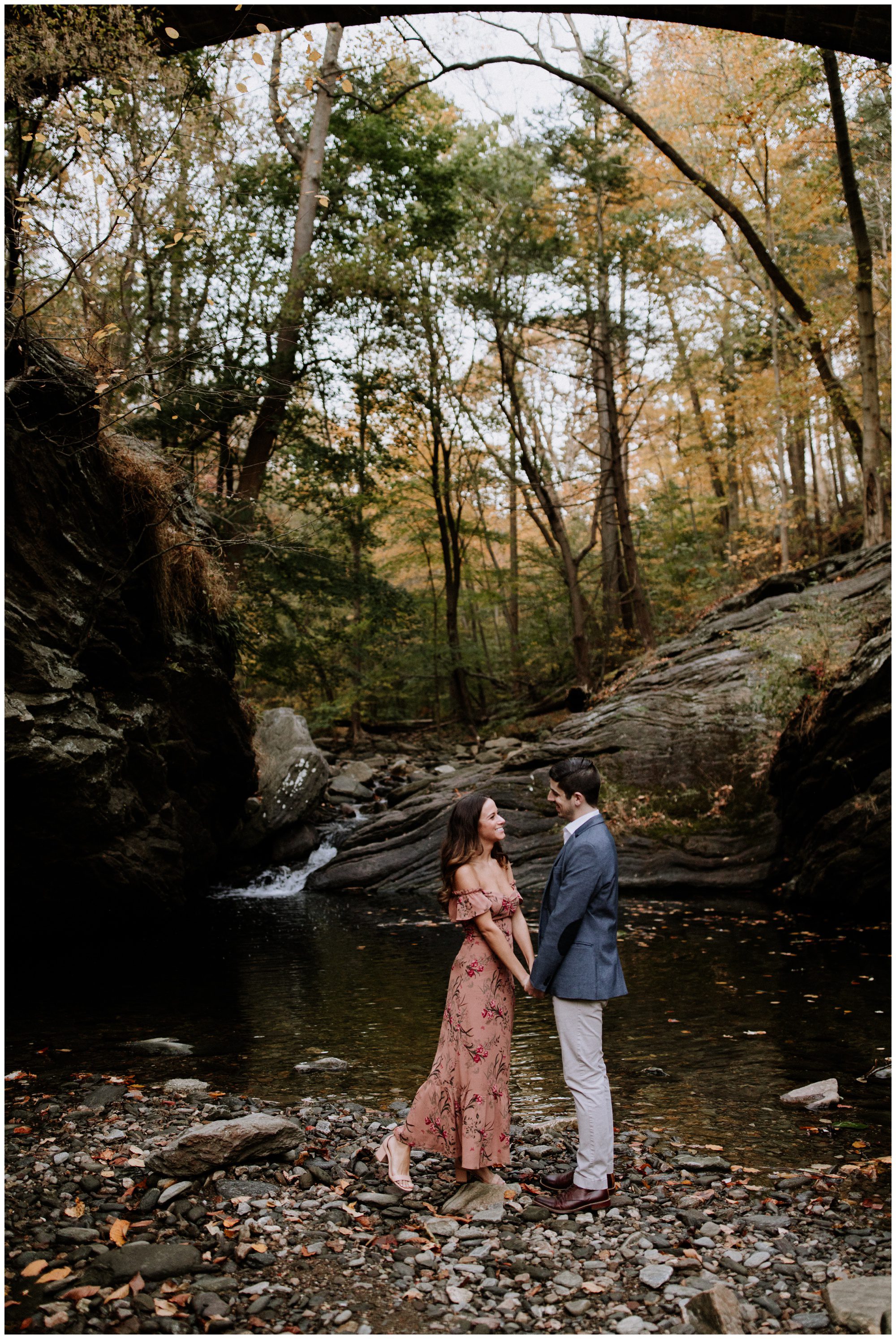 Wissahickon Valley Park Engagement, Philadelphia Elopement Photographer