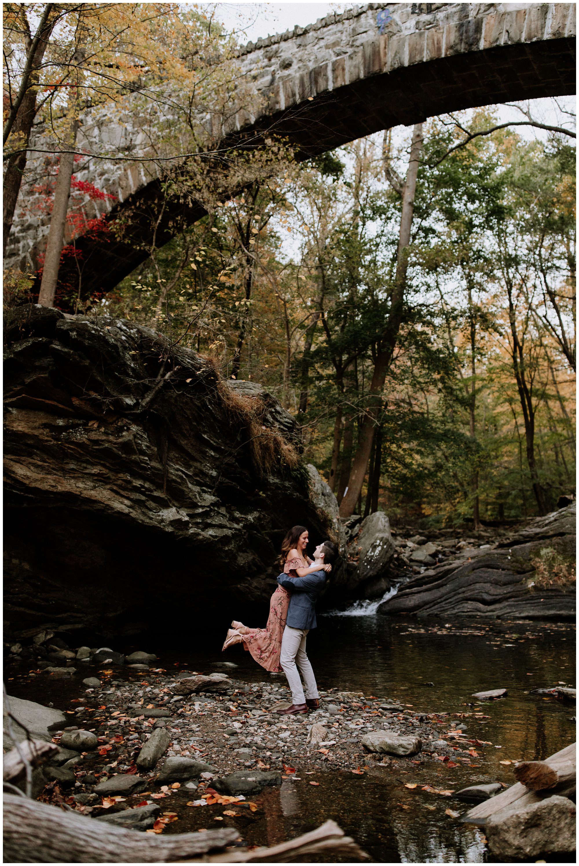 Wissahickon Valley Park Engagement, Philadelphia Elopement Photographer