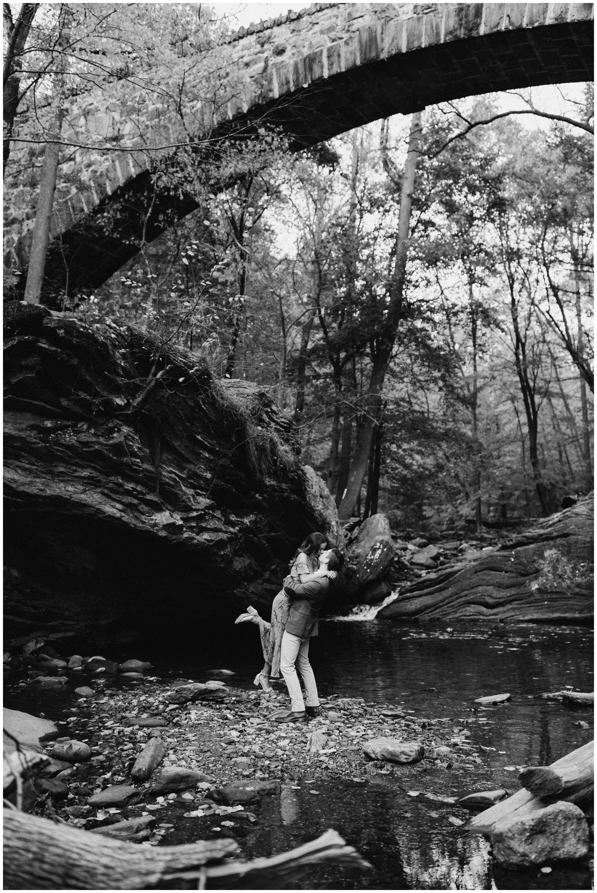 Wissahickon Valley Park Engagement, Philadelphia Elopement Photographer